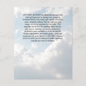 Papier NUESTRA BODA BUDGET Floral Bleu Dusty (Dos)