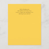 Papier Nuestra Boda Gold Texte AGATE Mariage INVITE (Dos)