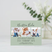 Papier Nuestra Boda Photo Collage Mariage INVITE (Debout devant)