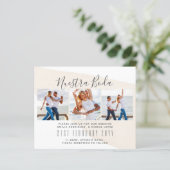 Papier Nuestra Boda Photo Collage Mariage INVITE (Debout devant)