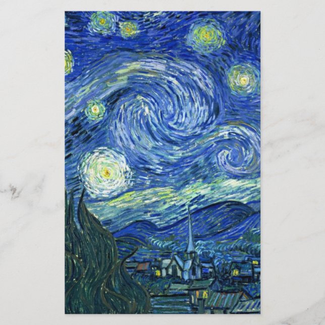Papier Nuit étoilée (Devant)