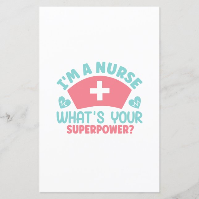Papier Nurse Gift | I Am A Nurse (Devant)