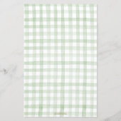 Papier Nursery Rhyme Devinez Prix Juste Baby shower Jeu (Dos)