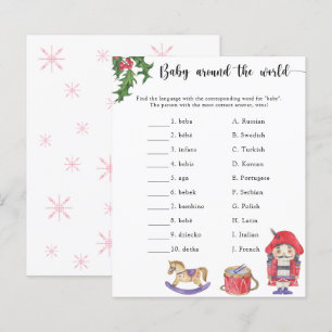 Papier Nutcracker - Baby autour du monde jeu