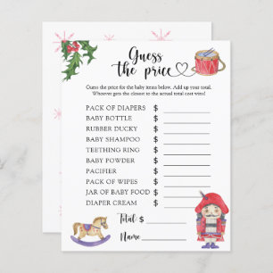 Papier Nutcracker - Devinez le prix ! Jeu