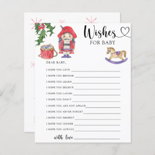 Papier Nutcracker - Partie   voeux pour bébé