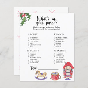 Papier Nutcracker - Whats dans votre jeu de baby shower à