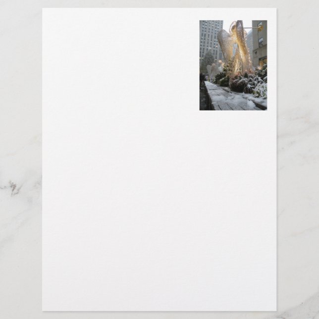 Papier NYC Christmas Angel (Devant)