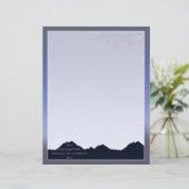 Papier O en-tête de la nuit Sainte (Debout devant)