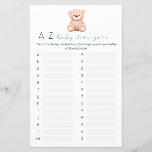 Papier Objets pour bébés   Jeux de douche pour bébé garço