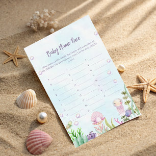 Papier Ocean Pearl Nom jeu de course