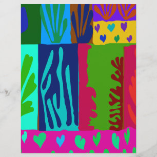 Papier Ode à la Collage de Matisse