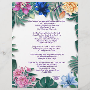 Papier Ode to a Memory Writings Personnalisé Paper
