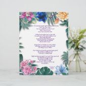 Papier Ode to a Memory Writings Personnalisé Paper (Debout devant)