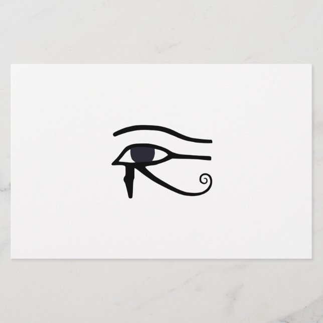 PAPIER OEIL ÉGYPTIEN DE HORUS (Devant)