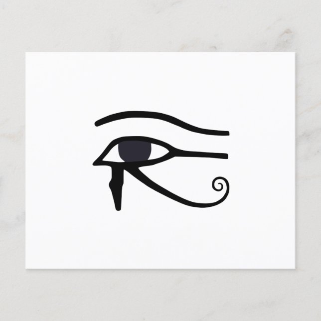 PAPIER OEIL ÉGYPTIEN DE HORUS (Devant)