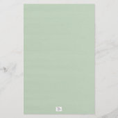 Papier Oh Baby Guess Prix Vert Baby shower Jeu (Dos)