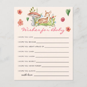 Papier Oh Deer Baby shower Game Wives for Baby Card