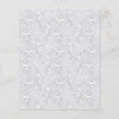 Papier Oiseaux Gris Sur Fond Gris (Dos)