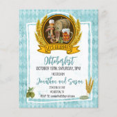 Papier Oktoberfest Beer Watercolor Octobre (Devant)