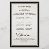 Papier Old Money Modern Formal Black Luxury Chic Wedding (Dos)