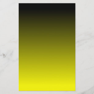 Papier Ombre jaune noir