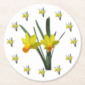 Papier Onderzetter - Daffodil Blossom (Voorkant)
