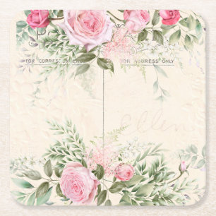 Papier Onderzetter Roze Roze