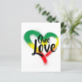 Papier One Love One Heart Reggae Vibes (Debout devant)