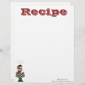 Papier ontvangen - Keukenkaas- Ontvangers (Voorkant / Achterkant)