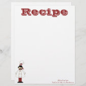 Papier ontvangen - Keukenkaas- Ontvangers (Voorkant / Achterkant)