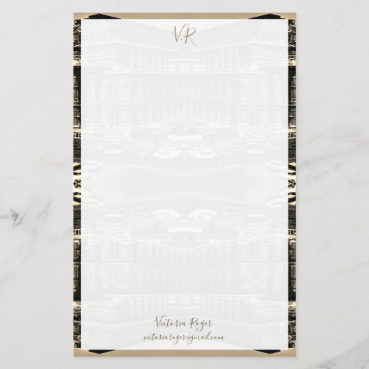 Papier Opéra Staatsoper de Vienne Autriche vintage (Devant)