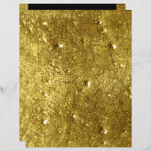 Papier Or et noir (Devant / Derrière)