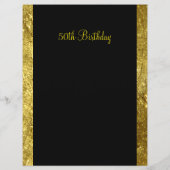 Papier Or et noir (Dos)