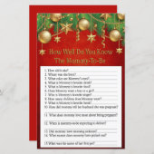 Papier or noël jouet comment bien savez-vous jeu (Devant / Derrière)