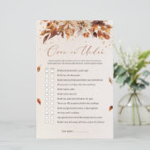 Papier Orange Fleurs Chute Florale Boho Over or Under Gam (Debout devant)