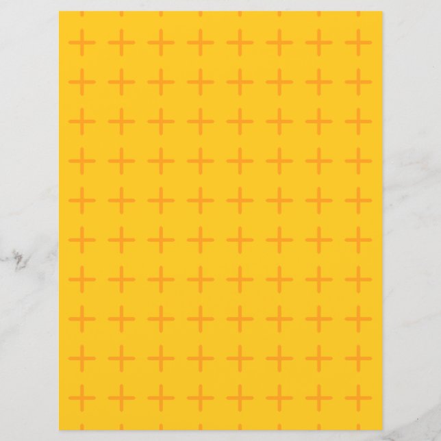 Papier Orange jaune 1 (Devant)