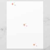 Papier Orange sonique fixe (Dos)