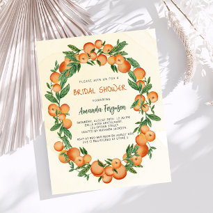 Papier Oranges agrumes budget nuptiale invitation à la do