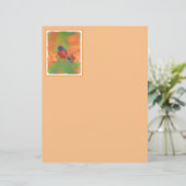 Papier Orchard Oriole Songbird Peinture Oiseau original (Debout devant)