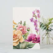 Papier Orchidée Blast Plat (Debout devant)