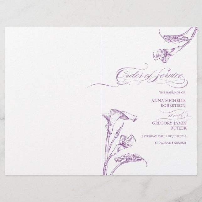 Papier Ordre de service (Devant)