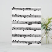 papier origami partition musicale (Debout devant)