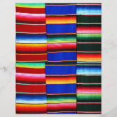 papier origami rayures serape (Dos)