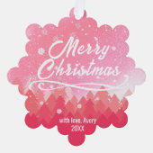 Papier Ornament Kaart (Voorkant)