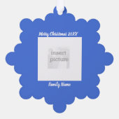 Papier Ornament Kaart krans (Achterkant)