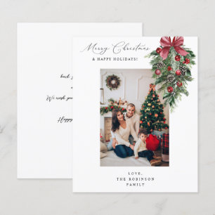 Papier Ornement de guirlande rouge Budget Joyeux Noël V P