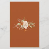 Papier Où en étions-nous la douche nuptiale jeu (Dos)