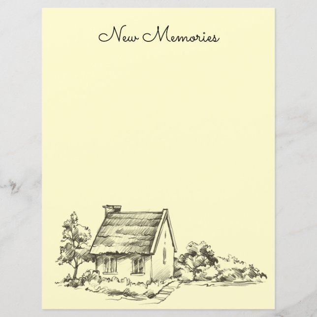 Papier ou papeterie à écritures à papier ou à papi (Devant)