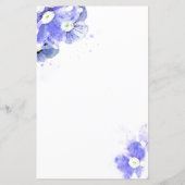 Papier Oubliez-moi-pas la célébration de la vie (Dos)